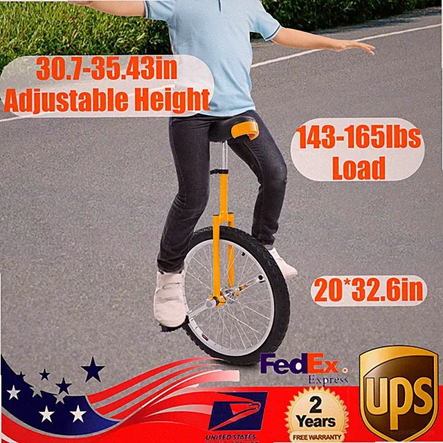 20 Inch Unicycle Adjustable Unicycle Height Outdoor Unicycle Outdoor Unicycle
