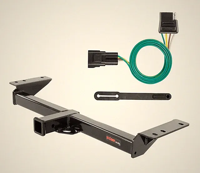 Curt Class 3 Trailer Hitch 2" Receiver w/ Custom Wiring for Cadillac XT5