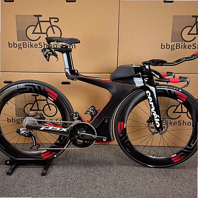 Demo Cervelo P5X, Sram Red eTap, Enve Wheels, Carbon Triathlon Bike-2018, Medium