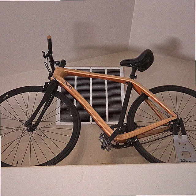 (Extremely Rare 1/75) Tratar Single Speed Road Bike 700C Wood Frame