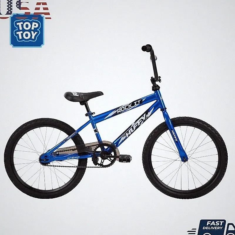 Kids 20in Bike Single Speed Coaster Brake Adjustable Seat Steel Frame BMX New