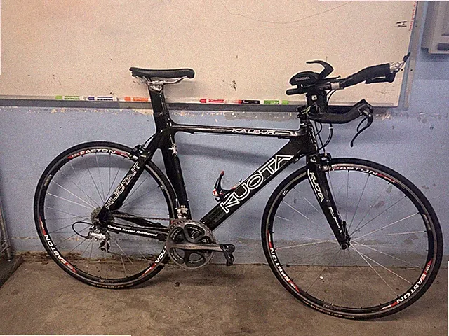 Kuota Kalibur Carbon Tri bike | Dura-Ace 7800, 2x10 | 8.76kg, 19lbs 6oz | 50cm
