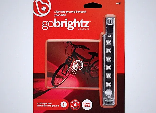 LED Bike Frame Light 4 Mode Flash Safety Cycling Glow Strip Night Ride