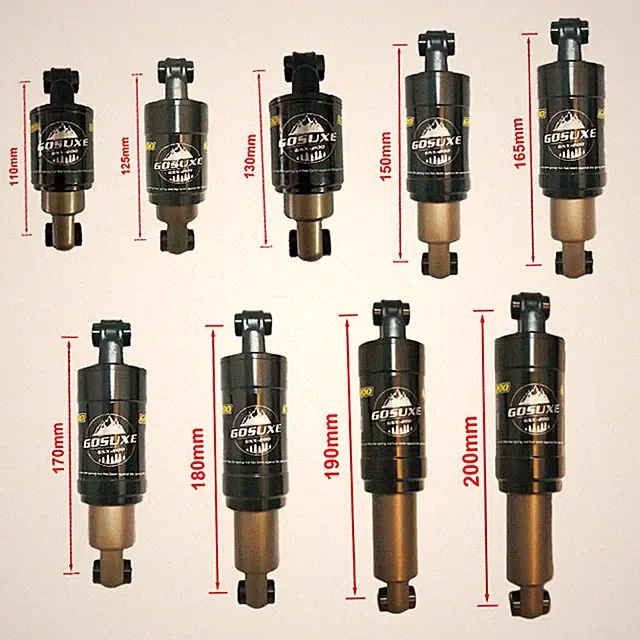 Suspensions Rear Shocks Absorber for MTB Electric Bicycle 750 LBS 110-200mm