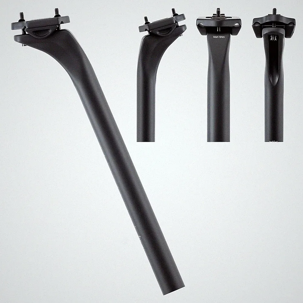 Ultra Light Carbon Seatpost 27.2mm Bike Seat Post Offset Seatpost for Road Mo...
